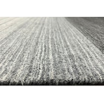grover black area rug  x    