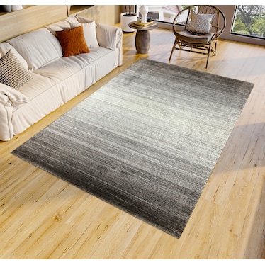 Grover 5' x 8' Area Rug - Brown