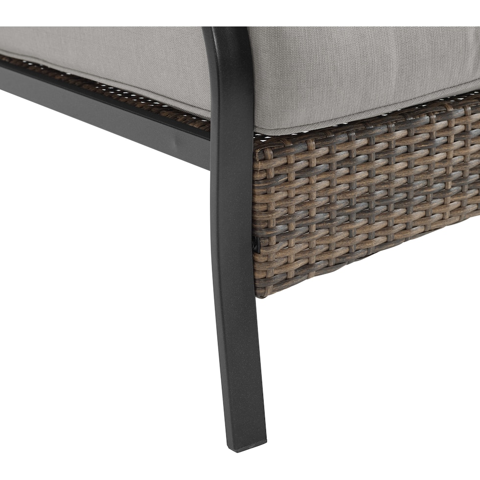 gulfport gray outdoor chair set   