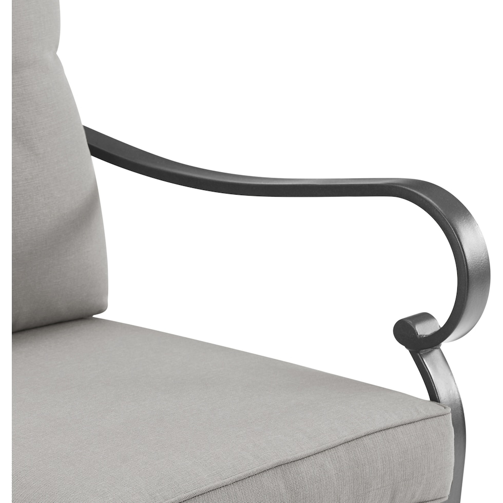 gulfport gray outdoor chair set   