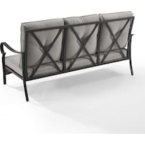 gulfport gray outdoor sofa   
