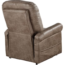 gunner light brown lift chair   