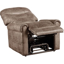 gunner light brown lift chair   