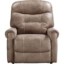 gunner light brown lift chair   