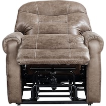 gunner light brown lift chair   