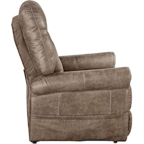 gunner light brown lift chair   