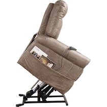 gunner light brown lift chair   
