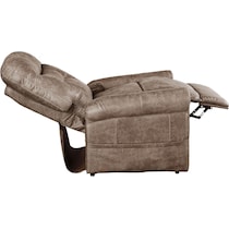 gunner light brown lift chair   