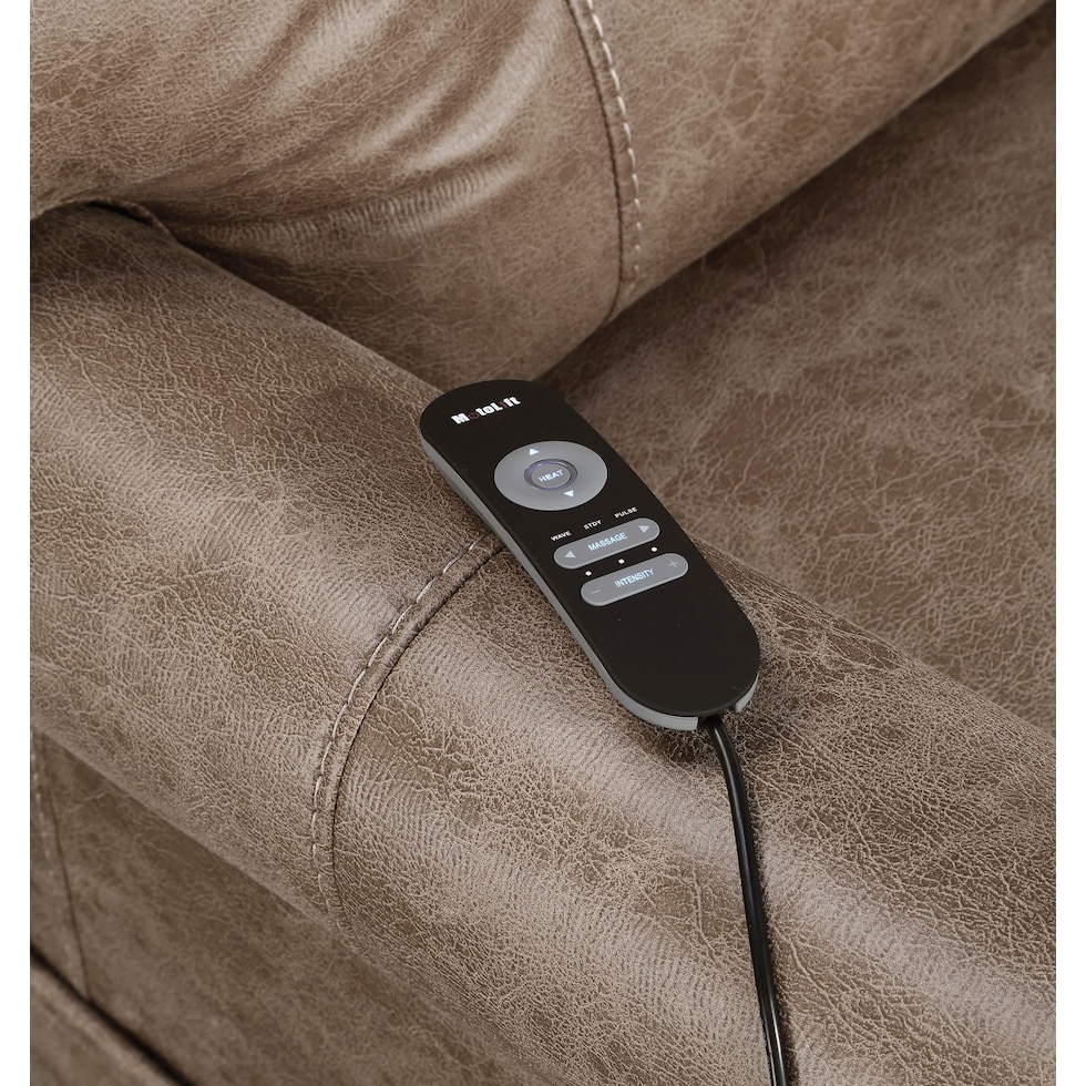 gunner light brown lift chair   