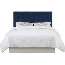 gwyneth blue full queen headboard   