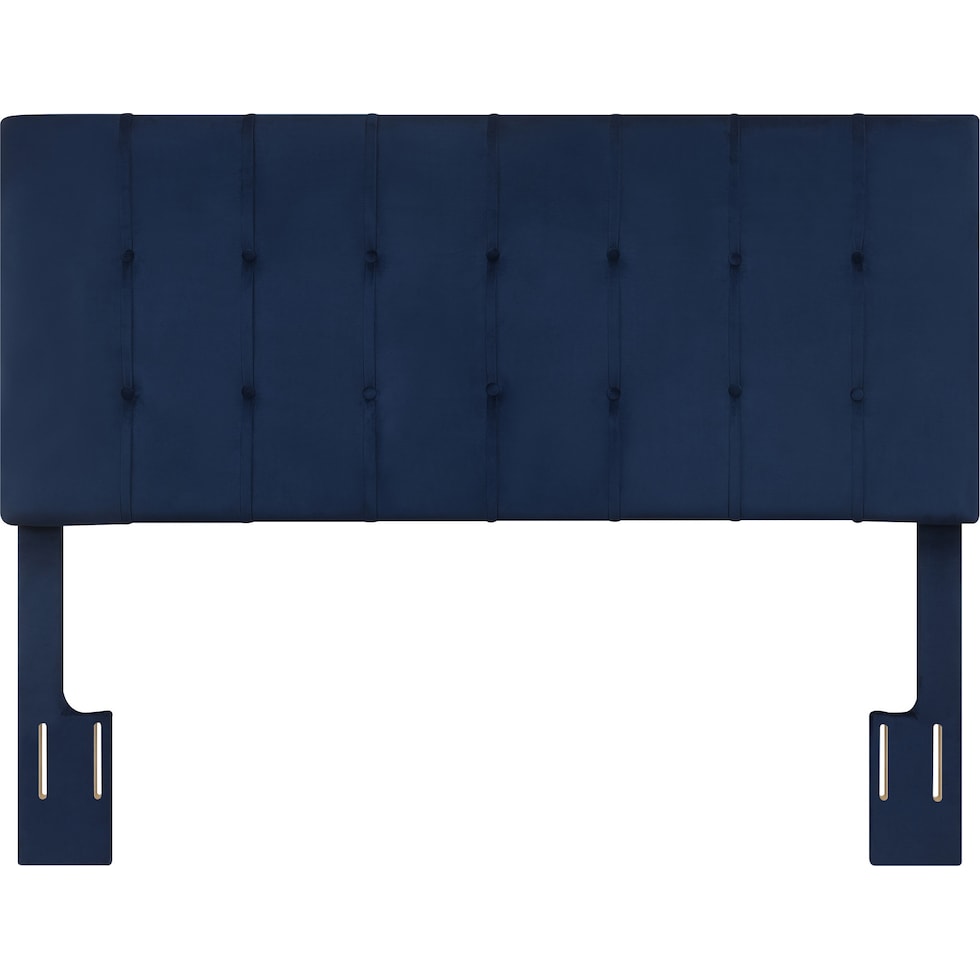 gwyneth blue full queen headboard   