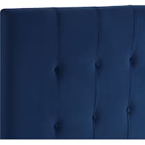 gwyneth blue full queen headboard   