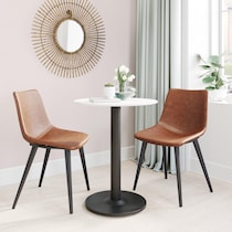 hadassah white dining table   