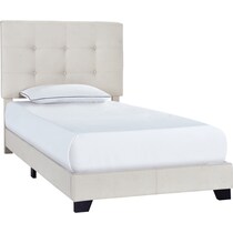 hadley gray twin bed   