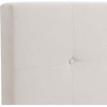 hadley white king upholstered bed   