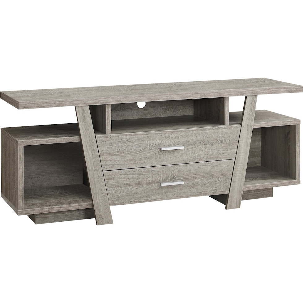 hailee light brown tv stand   