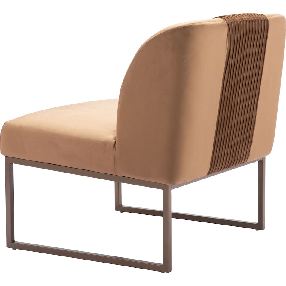 haines light brown accent chair   
