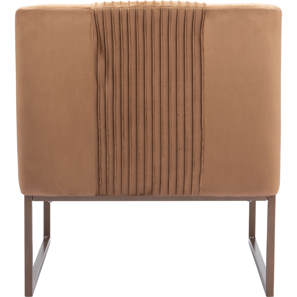 haines light brown accent chair   