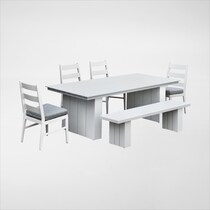 halifax white  pc outdoor dining   
