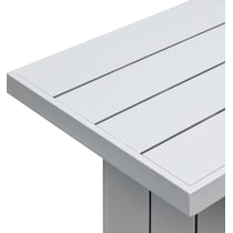 halifax white  pc outdoor dining   
