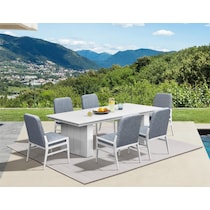 halifax white  pc outdoor dining   