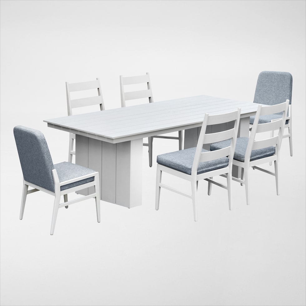 halifax white  pc outdoor dining   