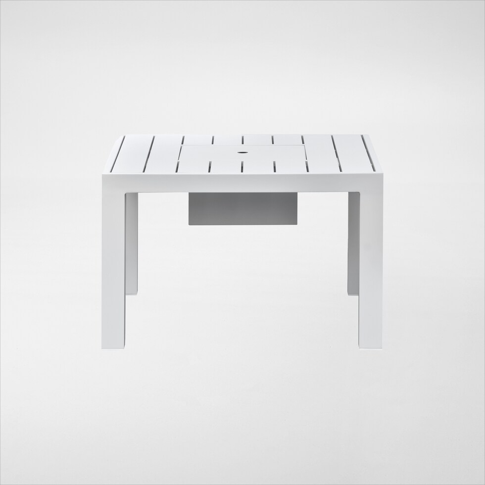 halifax white outdoor sectional set   