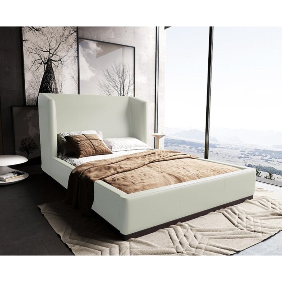 halle neutral full bed   