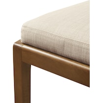 halleck tan dining chair   