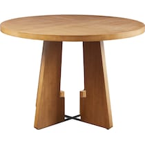 hamilton pecan dining table   