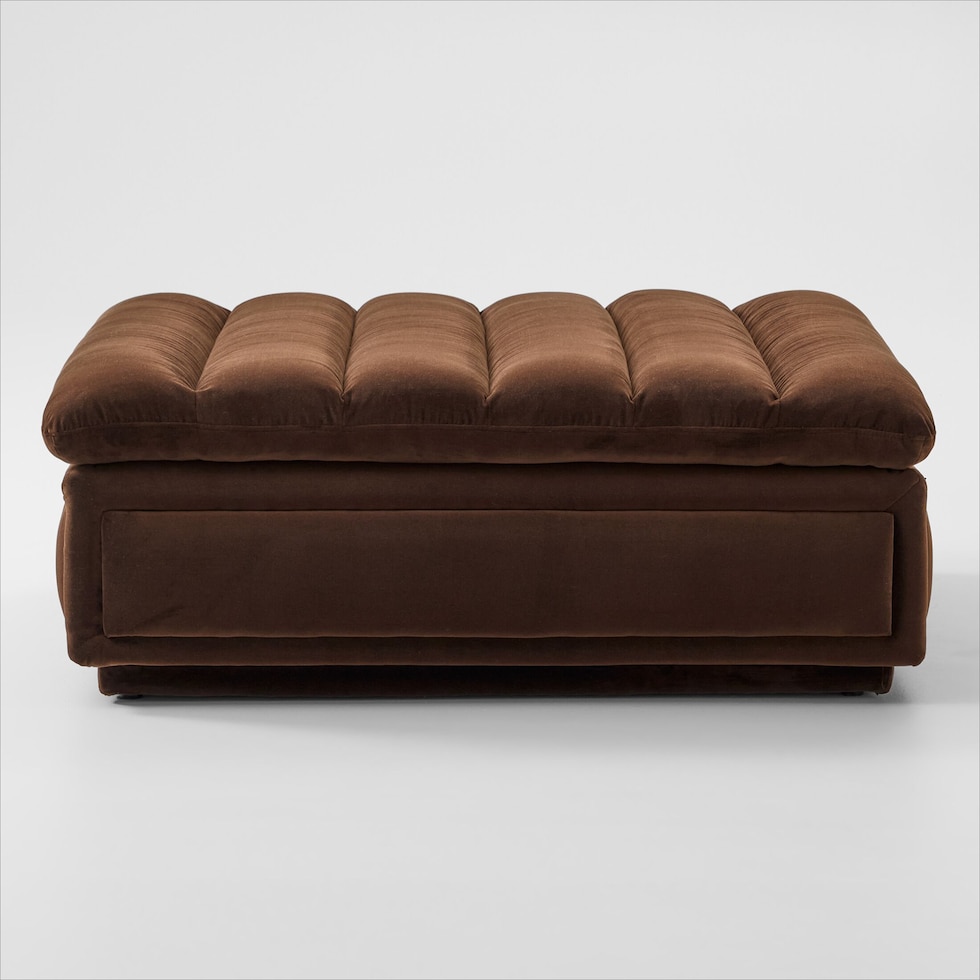 hammock light brown ottoman   