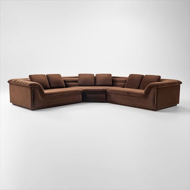 Hammock 3-Piece Sectional - Brown