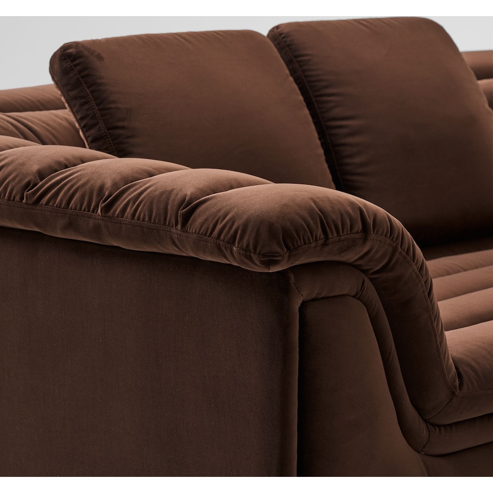 hammock light brown sectional   