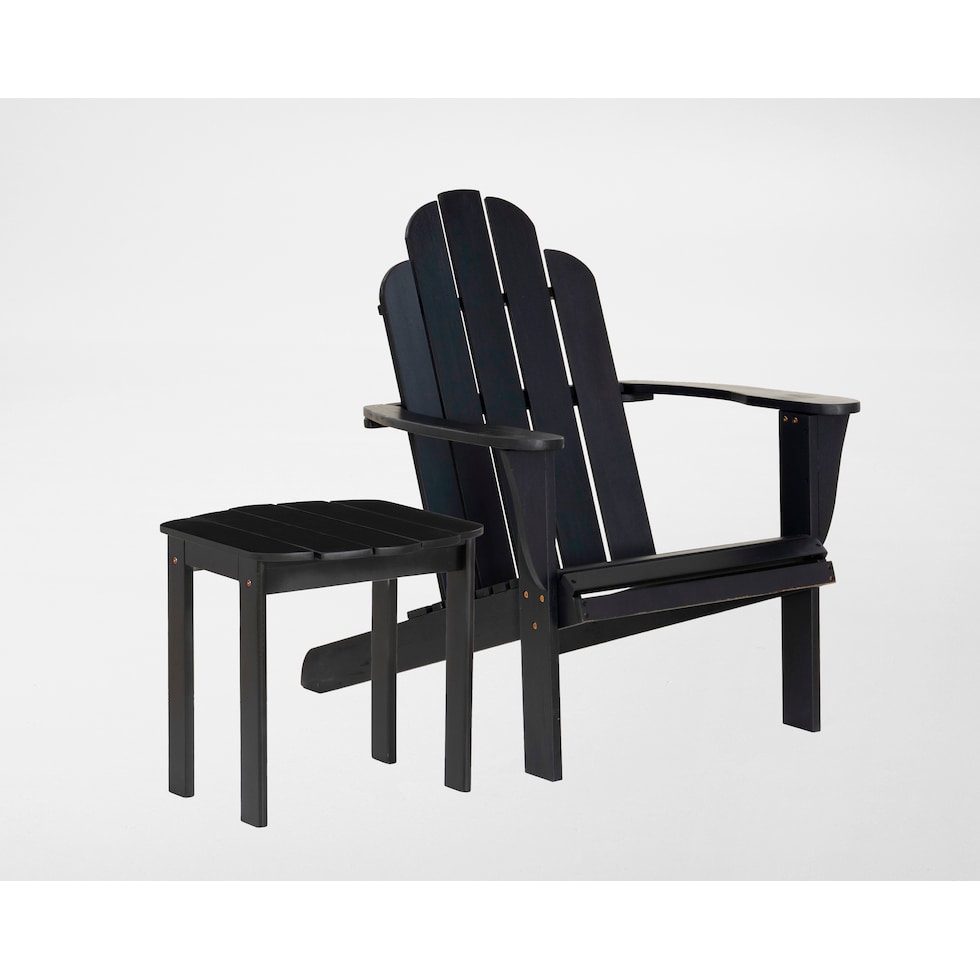hampton beach black  pc outdoor living   