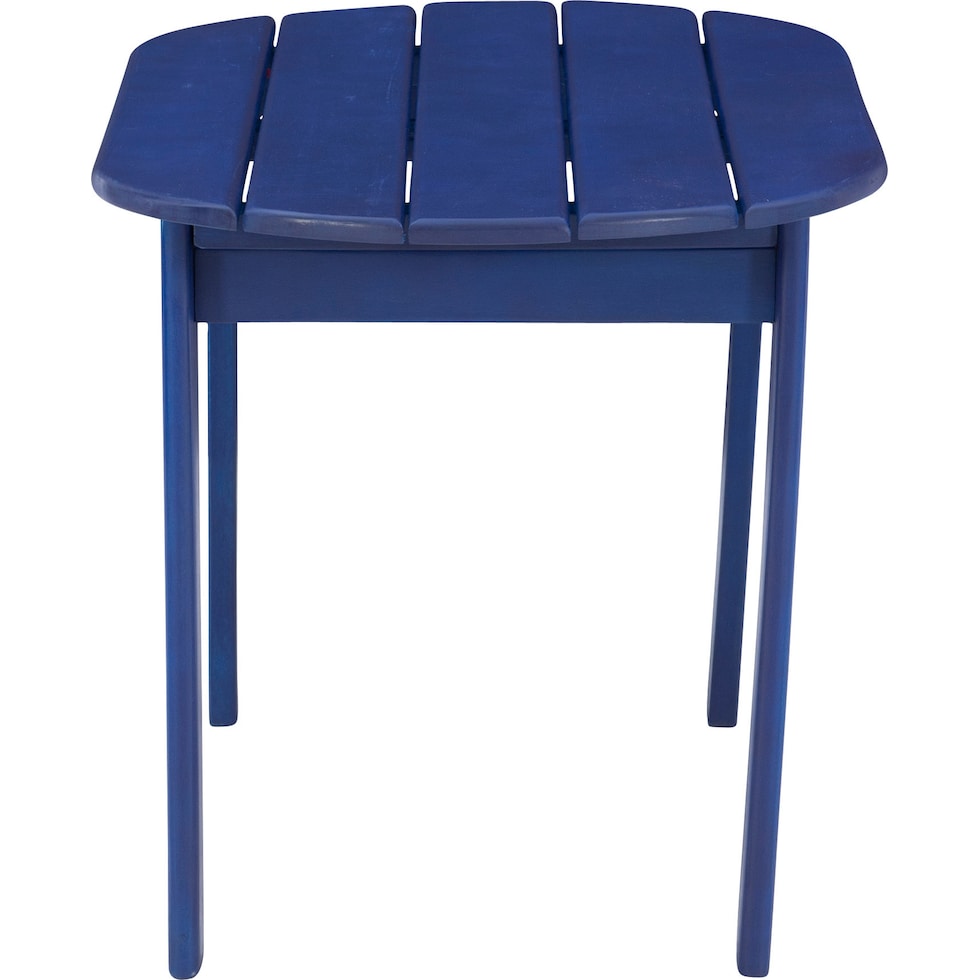 hampton beach blue outdoor coffee table   