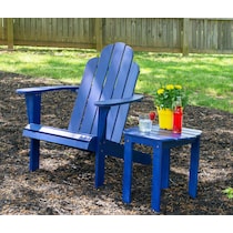 hampton beach blue outdoor end table   