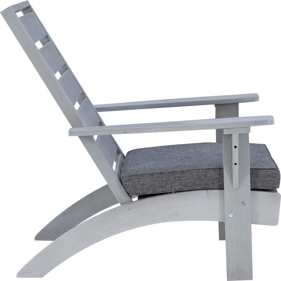 hampton beach gray outdoor chair   