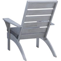 hampton beach gray outdoor chair   