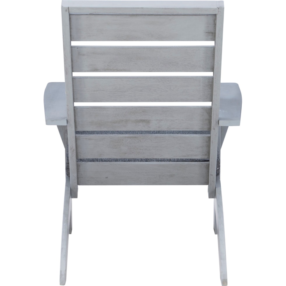 hampton beach gray outdoor chair   