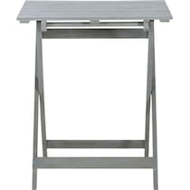 hampton beach gray outdoor dinette   