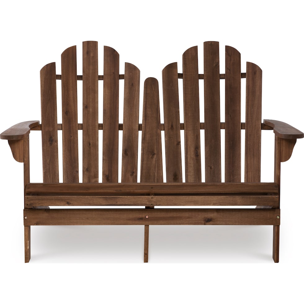 hampton beach light brown outdoor bench   