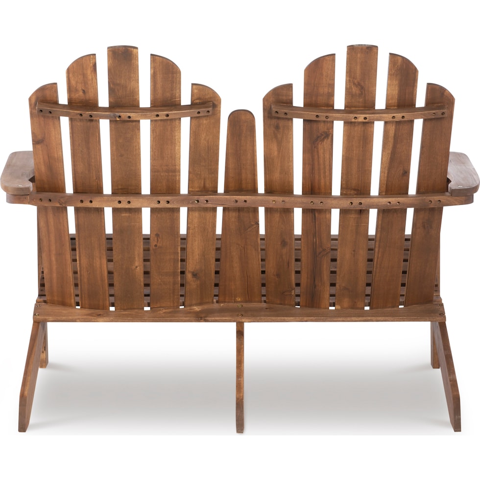 hampton beach light brown outdoor bench   