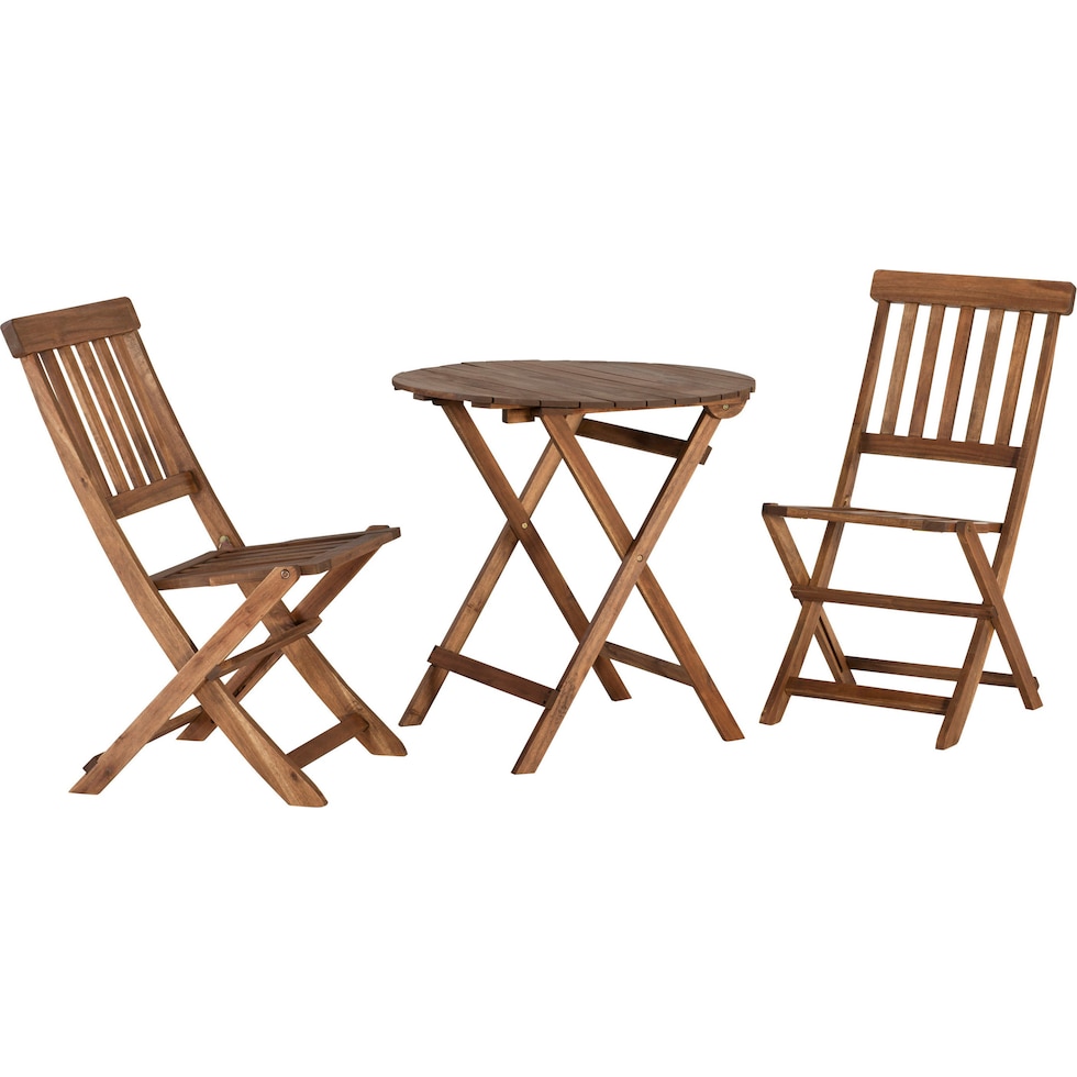 hampton beach light brown outdoor dinette   