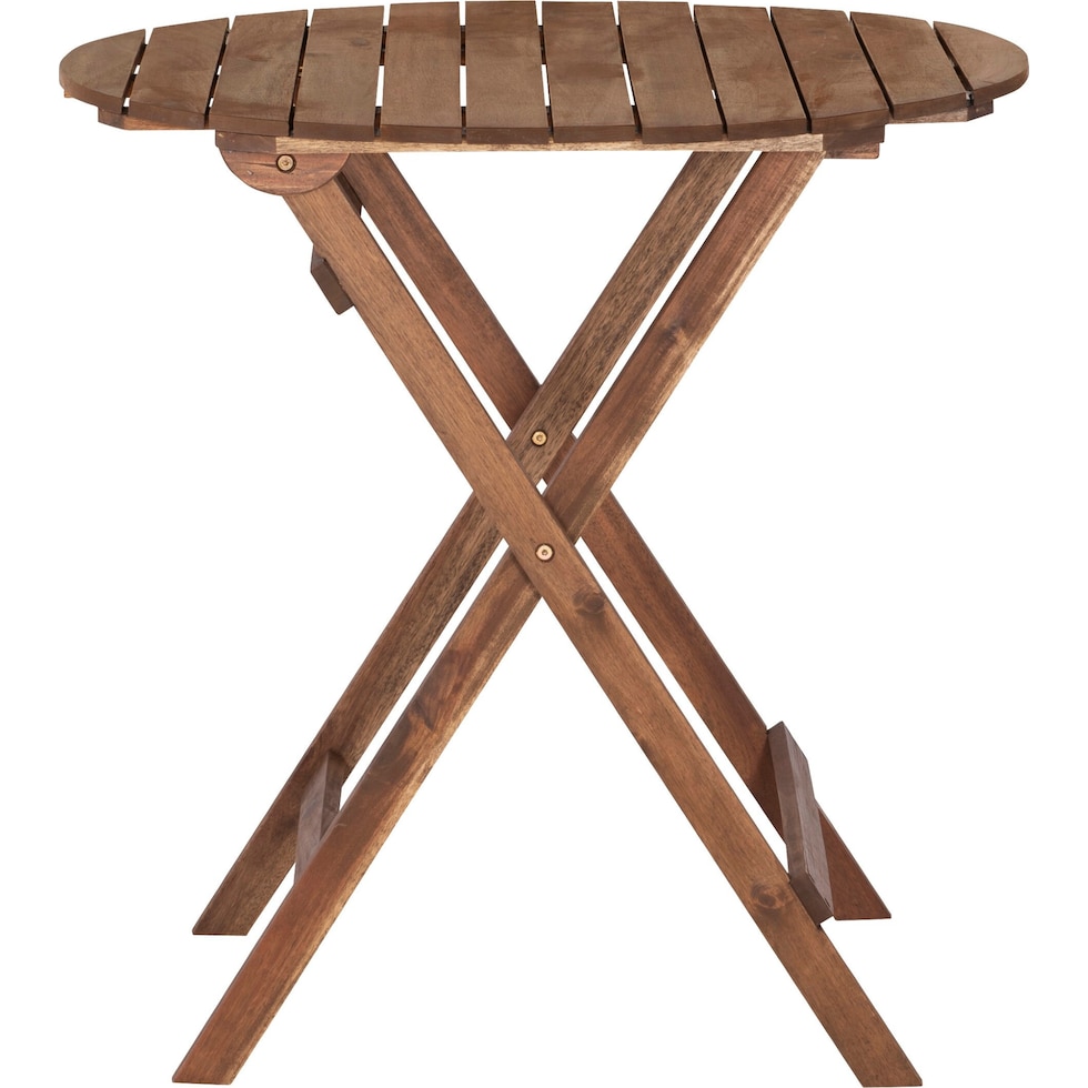 hampton beach light brown outdoor dinette   