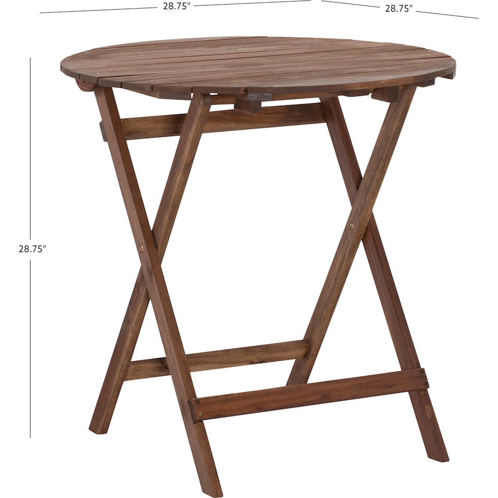 hampton beach light brown outdoor dinette   