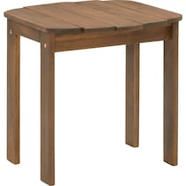 hampton beach light brown outdoor end table   