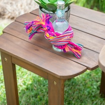 hampton beach light brown outdoor end table   