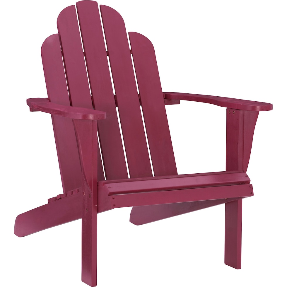 hampton beach red outdoor chair   