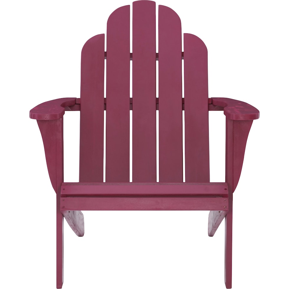 hampton beach red outdoor chair   