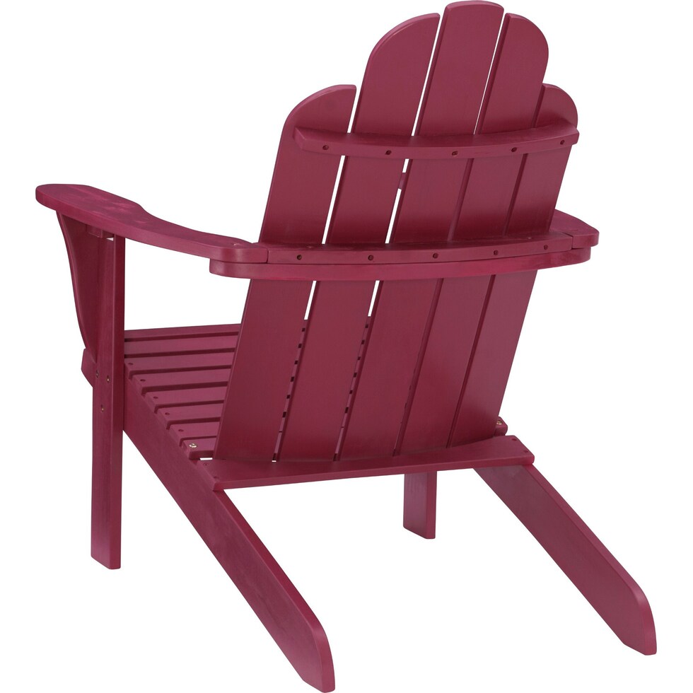 hampton beach red outdoor chair   